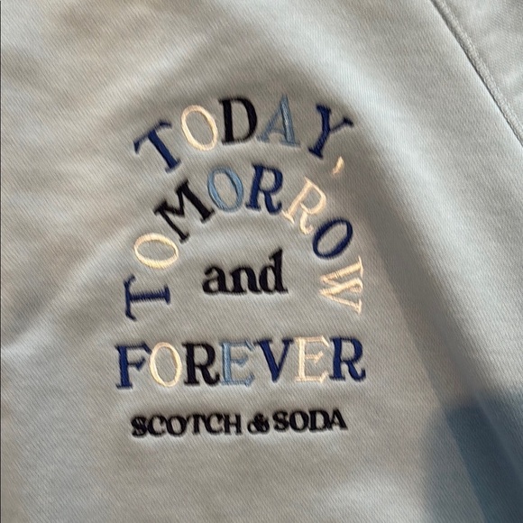 Scotch & Soda Light blue Sweater - Today Tomorrow and Forever - Picture 3 of 4
